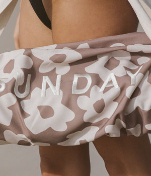 Husk Flower Beach Umbrella