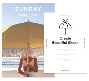 Sunday Supply Co. Gift Card